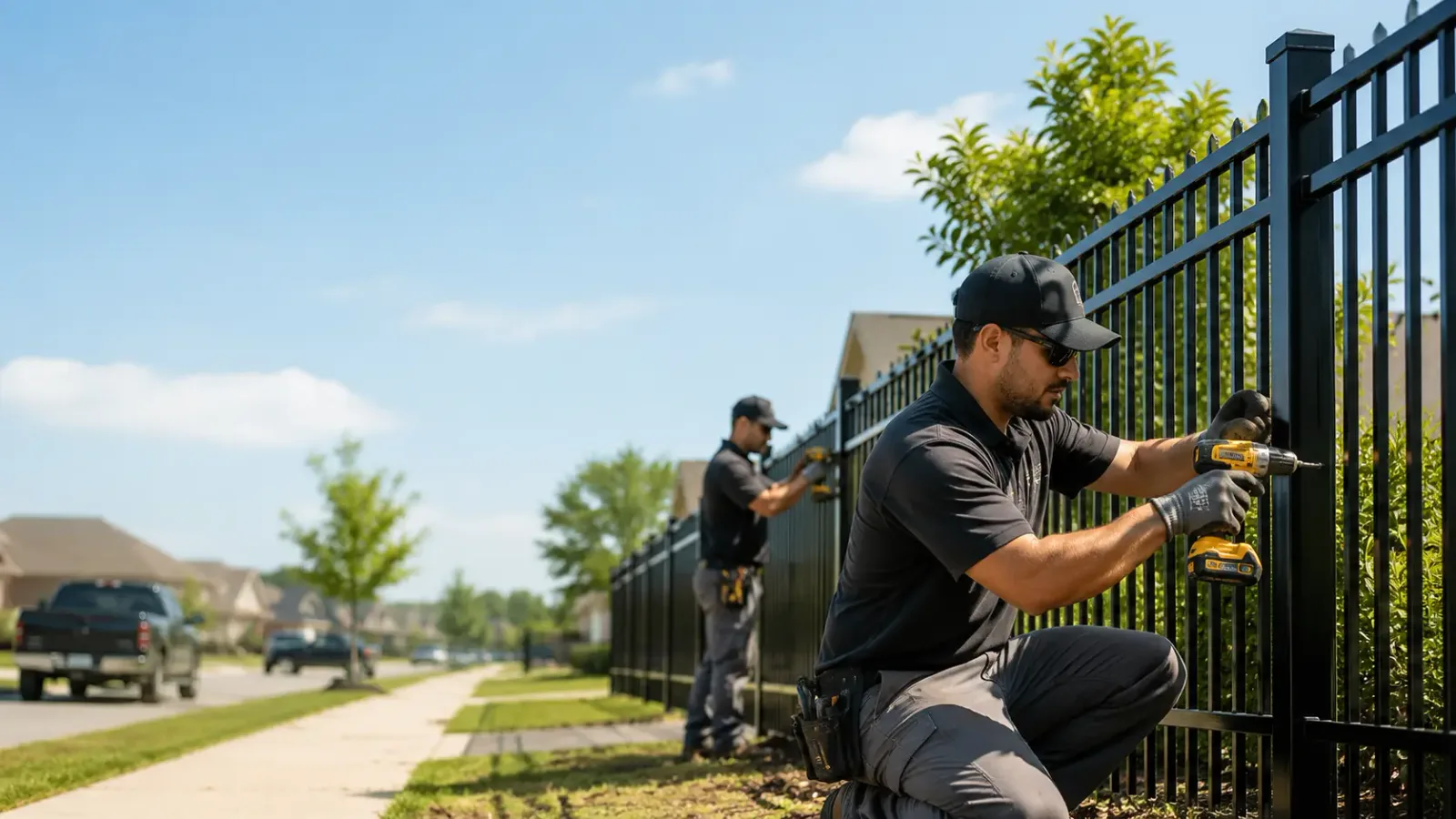 Metal Fence Installation in North Carrollton, MS